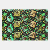 アフリカ系アメリカ人少年 ラッピングペーパーシート (正面)