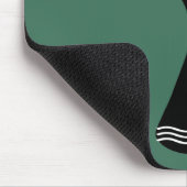 アフリカ系アメリカ人抽象芸術ポートレート マウスパッド (コーナー)