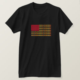 アフリカ系アメリカ人旗Tシャツ Tシャツ