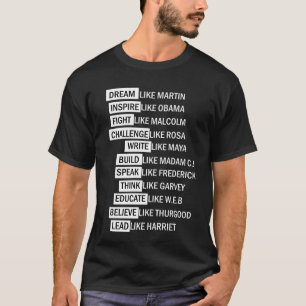 アフリカ系アメリカ人活動家,活動家贈与，ローザ Tシャツ