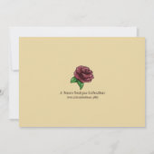 アフリカ系アメリカ人海賊誕生会 招待状 (裏面)