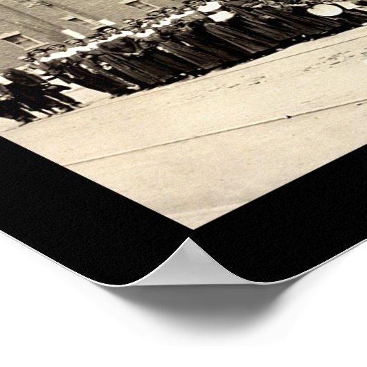 アフリカ系アメリカ人生活写真1919 ポスター (角)