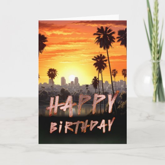 アフリカ系アメリカ人男性の誕生日カード カード (正面)