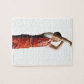 アフリカ系アメリカ人男性バスケットボール選手 ジグソーパズル (横)