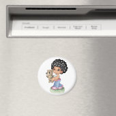 アフリカ系アメリカ人磁石 マグネット (インサイチュ (食洗機))