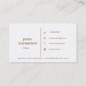 アフリカ系アメリカ人祈ハンズカトリック教会 名刺 (裏面)