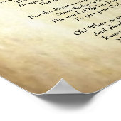 アフリカ系アメリカ人詩バイブル奴隷保護 ポスター (角)