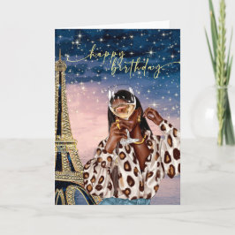 アフリカ系アメリカ人誕生日カード カード