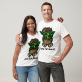 アフリカ系アメリカ人黒人の女性のメンタルヘルスが待ち受ける Tシャツ (ユニセックス)
