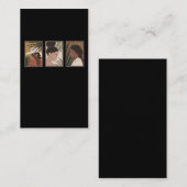 アフリカ系アメリカ人黒人クイーンアート 名刺 (正面/裏面)