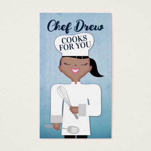 アフリカ系アメリカ人黒人女性料理料理料理 (正面)