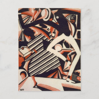 アフリカ系アメリカ人1920年代 – 二色スケッチ ポストカード