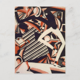 アフリカ系アメリカ人1920年代 – 二色スケッチ ポストカード