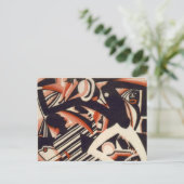 アフリカ系アメリカ人1920年代 – 二色スケッチ ポストカード (スタンド正面)