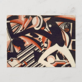 アフリカ系アメリカ人1920年代 – 二色スケッチ ポストカード