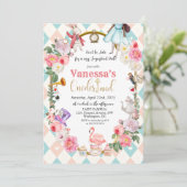 アフリカ系アメリカ人 アリスインワンダーランド 招待状 (スタンド正面)