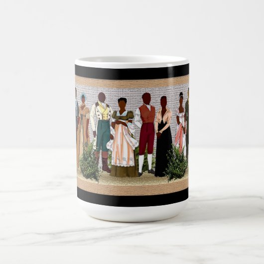 アフリカ系アメリカ人 コーヒーマグカップ (中央)