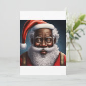 アフリカ系アメリカ人、ブラックサンタクロースTシャツ シーズンカード (スタンド正面)