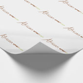 アフリカ系アメリカ人 ラッピングペーパー (角)