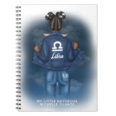 アフリカ系アメリカ人〔占星術の〕十二宮図サイン・パーソナル ノートブック (正面)