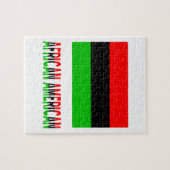 アフリカ系アメリカ人 & 言葉 ジグソーパズル (横)