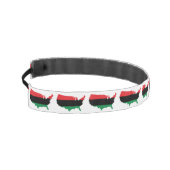 アフリカ系アメリカ人_赤・黒・緑 アスレチックヘッドバンド (左)