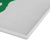 アフリカ系アメリカ人_赤・黒・緑 カッティングボード (角)