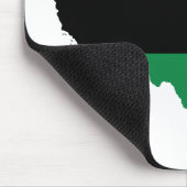 アフリカ系アメリカ人_赤・黒・緑 マウスパッド (コーナー)