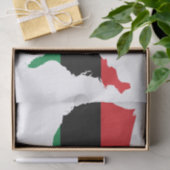 アフリカ系アメリカ人_赤・黒・緑 薄葉紙 (ギフト)