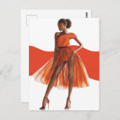 アフリカ系アメリカ人 黒人 クイーン メラニン シスタ ショップ ポストカード (正面/裏面)