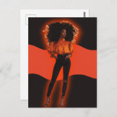 アフリカ系アメリカ人 黒人 クイーン メラニン シスタ ショップ ポストカード (正面/裏面)