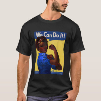 アフリカ系アメリカ人Rosie the Riveter Black History 8 Tシャツ