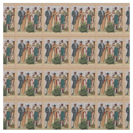 アフリカ系アメリカ伝統 ファブリック (クローズアップ)