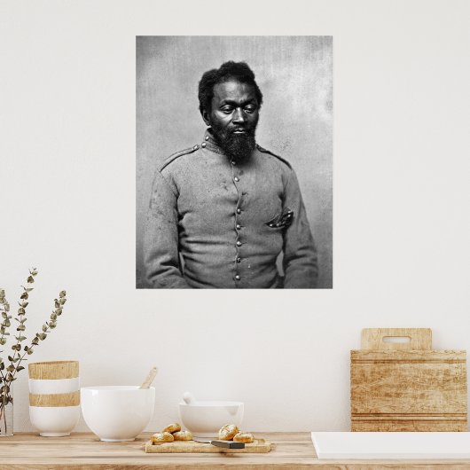 アフリカ系アメリカ南北戦争軍人, 1861 ポスター (キッチン)