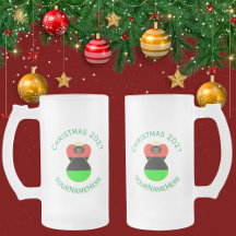 アフリカ系アメリカ国旗のクリスマスエンジェル