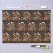 アフリカ系アメリカ小妖精や小人 薄葉紙 (クラフト)