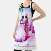 アフリカ系アメリカ結婚人 エプロン (インサイチュ)