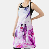 アフリカ系アメリカ結婚人 エプロン (インサイチュ)