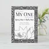 アフリカ系アメリカ結婚人 セーブザデート (スタンド正面)