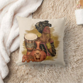 アフリカ系アメリカ装飾用クッション クッション (ブランケット)
