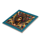 アフリカ系アメリカ鮮やか文化 タイル (側面)