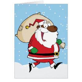 アフリカ系アメリランニングカ人サンタ