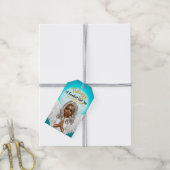 アフリカ系ア祈メリカ人の天使 ギフトタグ (より糸付き)