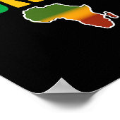 アフリカ系ナースプライドAfrican M ポスター (角)
