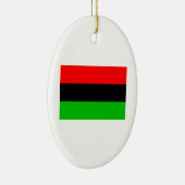 アフリカ系米国国旗 セラミックオーナメント (右)
