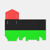 アフリカ系米国国旗 フェイバーボックス (折り畳みなし)