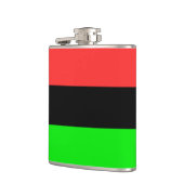 アフリカ系米国国旗 フラスク (左)