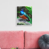 アフリカ素晴らしの素晴らしいスターリング キャンバスプリント (インサイチュ (リビング))