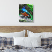 アフリカ素晴らしの素晴らしいスターリング キャンバスプリント (インサイチュ (寝室))