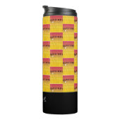 アフリカ素晴らしアート、熱帯夏の雰囲気 タンブラー (回転右)